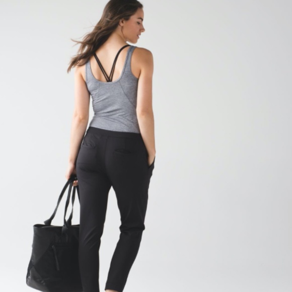 Lululemon Back At It Tank Heathered Slate, Size 6 - Picture 4 of 7